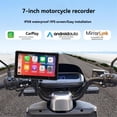 thumbnail image 4 of Monitor Portátil de 7 Pulgadas para Motocicleta, Resistente Al Agua IPX8, Compatible con CarPlay y para Android Auto, Pantalla Inalámbrica., 4 of 5
