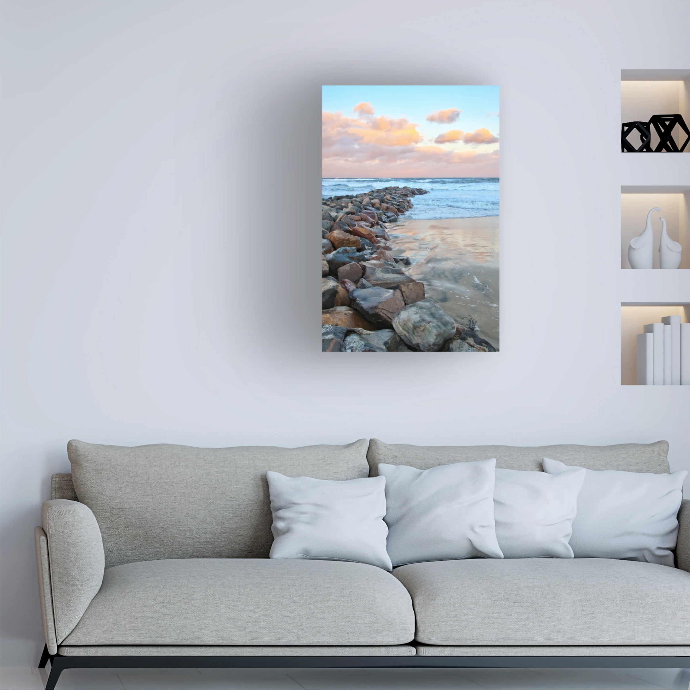 Beata Czyzowska Young 'Life is better at the beach 3' Canvas Art