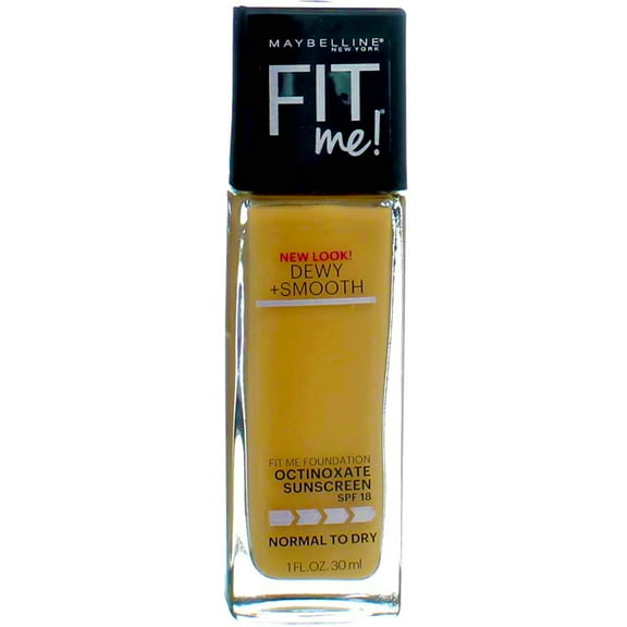Maybelline New York Fit Me! Foundation, Pure Beige [235] 1 oz (Pack of 2)