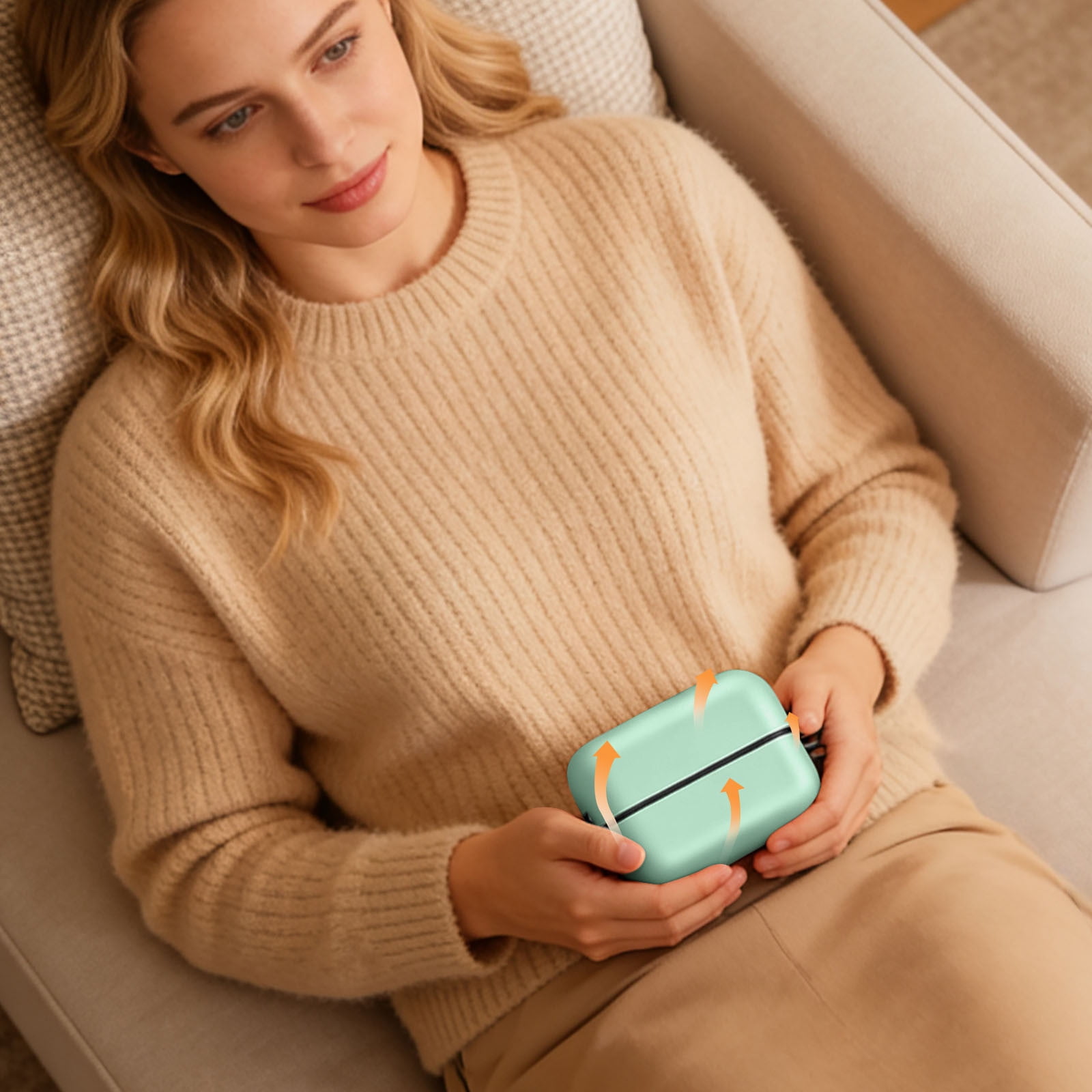 Rechargeable Purpose Hand Warmer Portable Mini Heater for Cold Weather Personal Warming