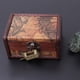 thumbnail image 4 of Caja de madera vintage para guardar joyas y collares, contenedor para decoración del hogar con cerradura, 4 of 10