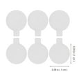 thumbnail image 6 of Pretyzoom 100Pcs White Round Stickers for Coding Sorting Sealing and Labeling Needs, 6 of 7