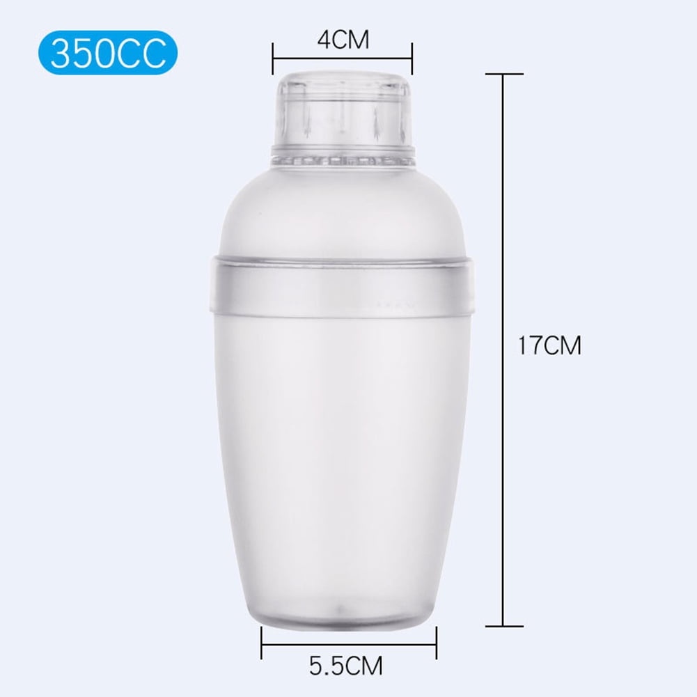 350/530/1000ml Boston Shaker Bottle Cocktail Mixing Glass Mixer Party Bar Tool