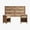 Reclaimed Caramel Oak, variant on SICOTAS 3-Piece Rattan Dresser & Nightstand Set - Light Oak 6-Drawer Dresser (56.88") & 2 Nightstands, Boho Bedroom Furniture Set with Storage
