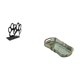 thumbnail image 5 of Servilletero De Hierro, Porta Billetes Multiusos, Diseño De Pata De Perro, Elegante Organizador Para Decoración Del Hogar, Dispensador De Pañuelos, Bandeja Para Servir Comida, Bandeja De, 5 of 8