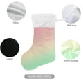 thumbnail image 3 of GZHJMY Christmas Stocking, Personalized Solid Color Large Candy Stocking Hanging Gift, 2 PCS Xmas Stockings Decoration for Family Holiday Party Ornaments Decor Fireplace, 3 of 7