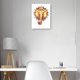 thumbnail image 2 of Cuadro Decorativo - Mandala de elefante Jr  Impresión en canvas, estrechado., 2 of 2