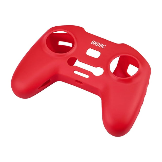 KLKCMS Étui de Protection, Poignée en Silicone Anti-Poussière avec Lanière, pour DJI Rouge