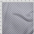 thumbnail image 4 of oneOone Silk Tabby Dusty Rose Fabric Floral With Lines Craft Projects Decor Fabric Printed By The Yard 42 Inch Wide, 4 of 4