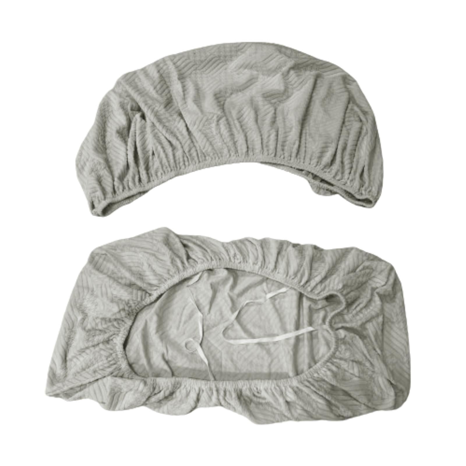 Wzmzjy Generic RV Dinette Cushion Covers Car Bench Accessories Washable Stretchable Light Gray