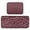 Heart-Shaped Plastic Bubble Wrap, variant on 2-Piece Ultra Soft Absorbent Floor Mats With Anti-Skid Backing For Kitchen Bathroom Laundry Room Green&beige Tartan Pattern