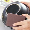 thumbnail image 4 of Caeoweyj Extra Thick Emery Sponge To Wash The Bottom Of The Pot Black Dirt To Dirt And Brush Pot Kitchen Cleaning Shower Grate O Products Brush with Long Handle Brush Soft Bar Dish Soap with Brush, 4 of 8