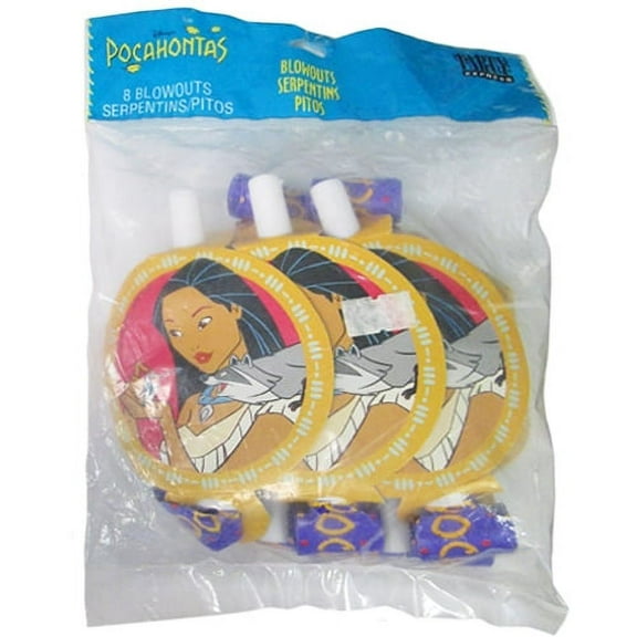 Pocahontas Vintage 1995 Blowouts / Favors (8ct)