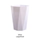 thumbnail image 4 of Bote de basura Matsuzay para cocina y oficina 6 litros Blanco, 4 of 6