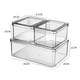 thumbnail image 4 of Recipiente transparente para almacenar alimentos, conserva la fruta fresca y sirve para guardarlo en el refrigerador. Establecer A, 4 of 9