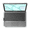 Space Gray, variant on edaiser Swivel Keyboard Case Compatible with iPad 10.2 inch 9th 8th 7th, iPad Air 3rd, iPad Pro 10.5 2nd Gen; Wireless Rotatable Cover with Pencil Holder, Trackpad, RGB Backlit, Black