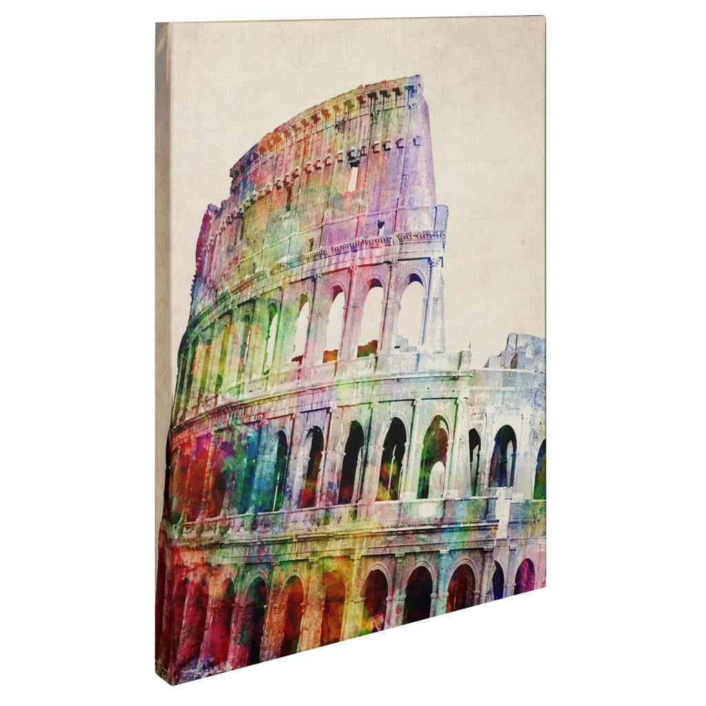 Trademark Art 'Colosseum' Canvas Art by Michael Tompsett