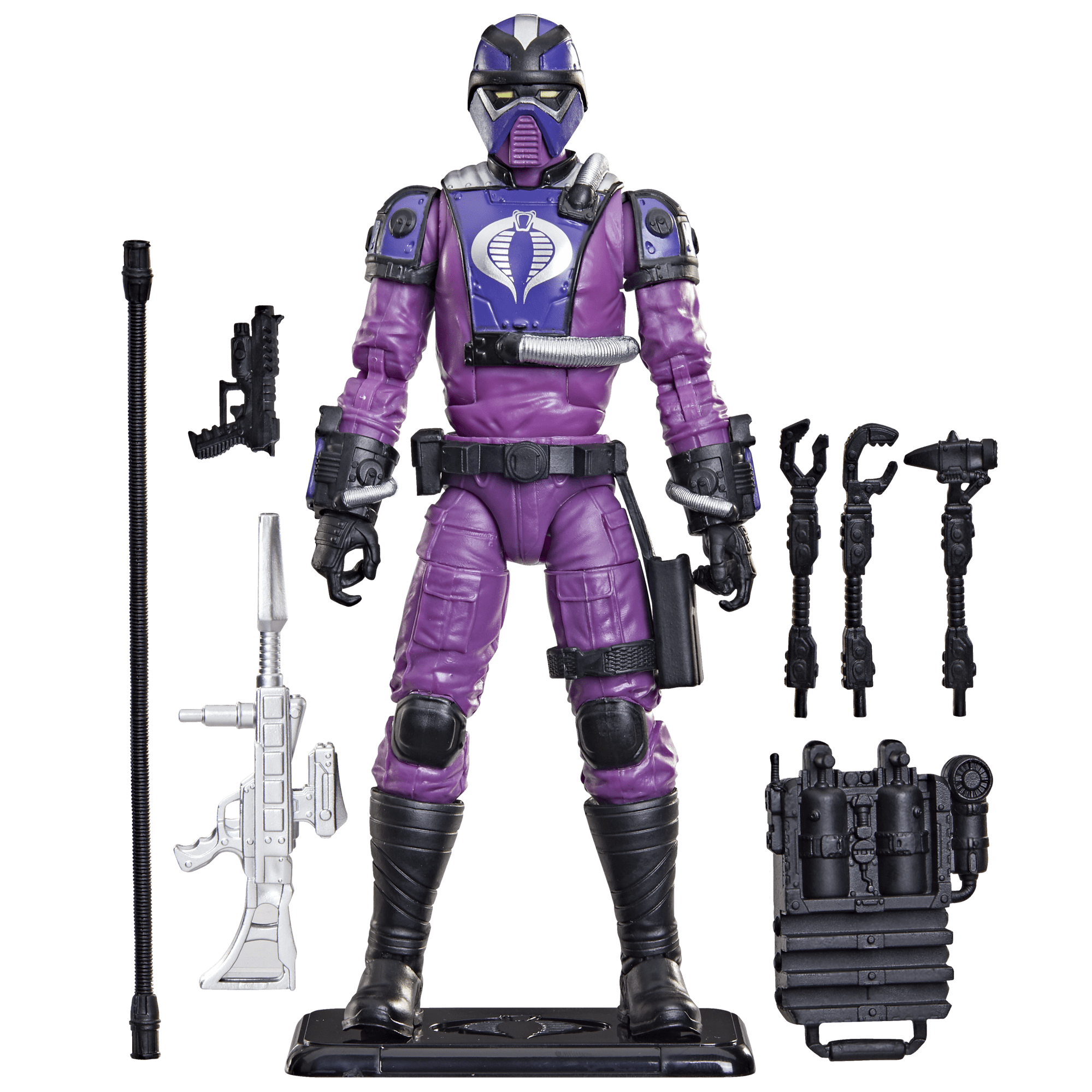 G.I. Joe Classified Series Retro Cardback Techno-Viper, 6 Inch Action Figure