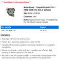 thumbnail image 2 of Water Pump - Compatible with 1985 - 1992 BMW 735i 3.5L 6-Cylinder 1986 1987 1988 1989 1990 1991, 2 of 2