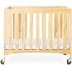 thumbnail image 2 of Cuna Plegable de Madera Foundations Travel Sleeper con Colchón Color Natural, 2 of 5