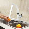 thumbnail image 4 of Water Faucet,ABS Plastic Single Cold Single Cold Water Tap Faucet Striking Appearance, 4 of 8