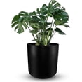 thumbnail image 2 of Maceta Cilindro Barro Loza 20.32 cm negro Elly Decor terracottacl, 2 of 7