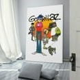 thumbnail image 3 of Gorillaz Wall Hanging Painting Wall Art Canvas Paintings Posters Home Decorations 08x12inch(20x30cm), 3 of 8