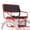 red, variant on Adult Tricycle Rear Seat with a Basket, The Rear Seat of an Adult Bicycle for Carry Passenger,Maximum Capacity 500 lbs