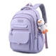 thumbnail image 3 of Mochila Mujer Mochilas Escolares Impermeable Con para (Morado), 3 of 7