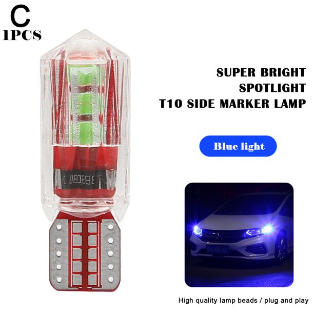 Bombilla de lente Led para coche modificada, luz pequeña T10, luces exteriores superbrillantes para coche, luces para correr, venta al por mayor General H11 H7
