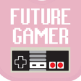 thumbnail image 4 of Inktastic Future Gamer. Boys or Girls Baby Bib, 4 of 4