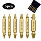thumbnail image 3 of 6 Piezas Tornillo Dañado Destacado Out Talad Bits Herramienta Broker Bolt Remover, 3 of 9