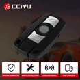 thumbnail image 3 of CCIYU 4 X Flip Key Fob Uncut Blade (SHELL CASE) 3 Buttons Replacement for Smart Key Shell Blade Fob E90 E91 E92 E60 Remote Case for BMW 1 3 5 6 X Series Fits select: 2007-2012 BMW 328, 3 of 6
