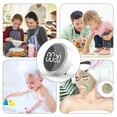 thumbnail image 2 of Temporizador de Cocina Digital Recargable Cateissary Ajustable Portátil Alarma Fuerte Negro, 2 of 6