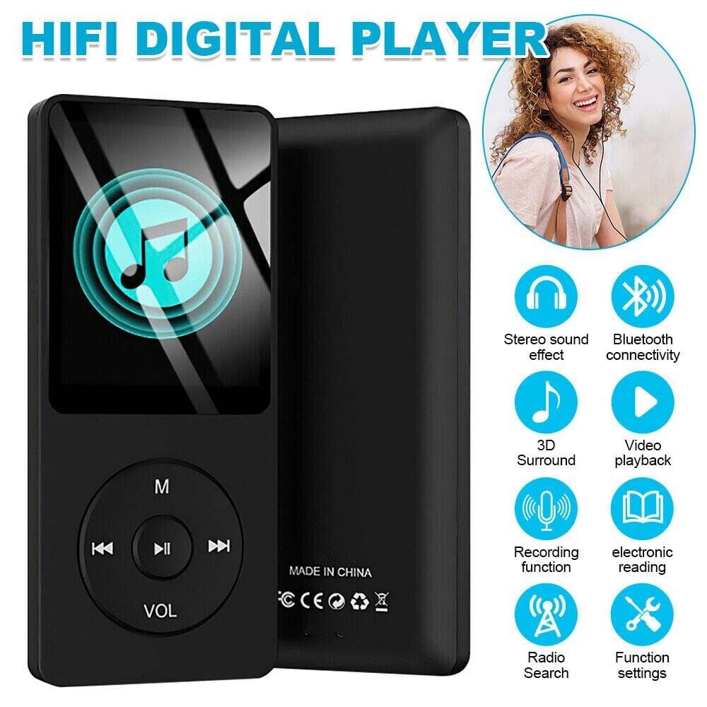 Bluetooth MP3 Music Player Portable Mp4 Fm Radio External Ultrathin