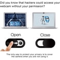 thumbnail image 2 of Webcam Cover Slide, Ultra Thin Laptop Camera Cover Slide Blocker for Computer MacBook Pro iMac PC Tablet Notebook Surface Pro Echo Show Camera Protecting Your Privacy Security, 2 of 6