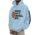thumbnail image 1 of LUOGENLI Zipper Hoodies for Men Graphic Men's Football Fans Sports Sweatshirt Vintage Rugby Player Sports Retro Men Rugby Pullover Hoodie Hoodies for Men Pack Blue2 Size XL, 1 of 4