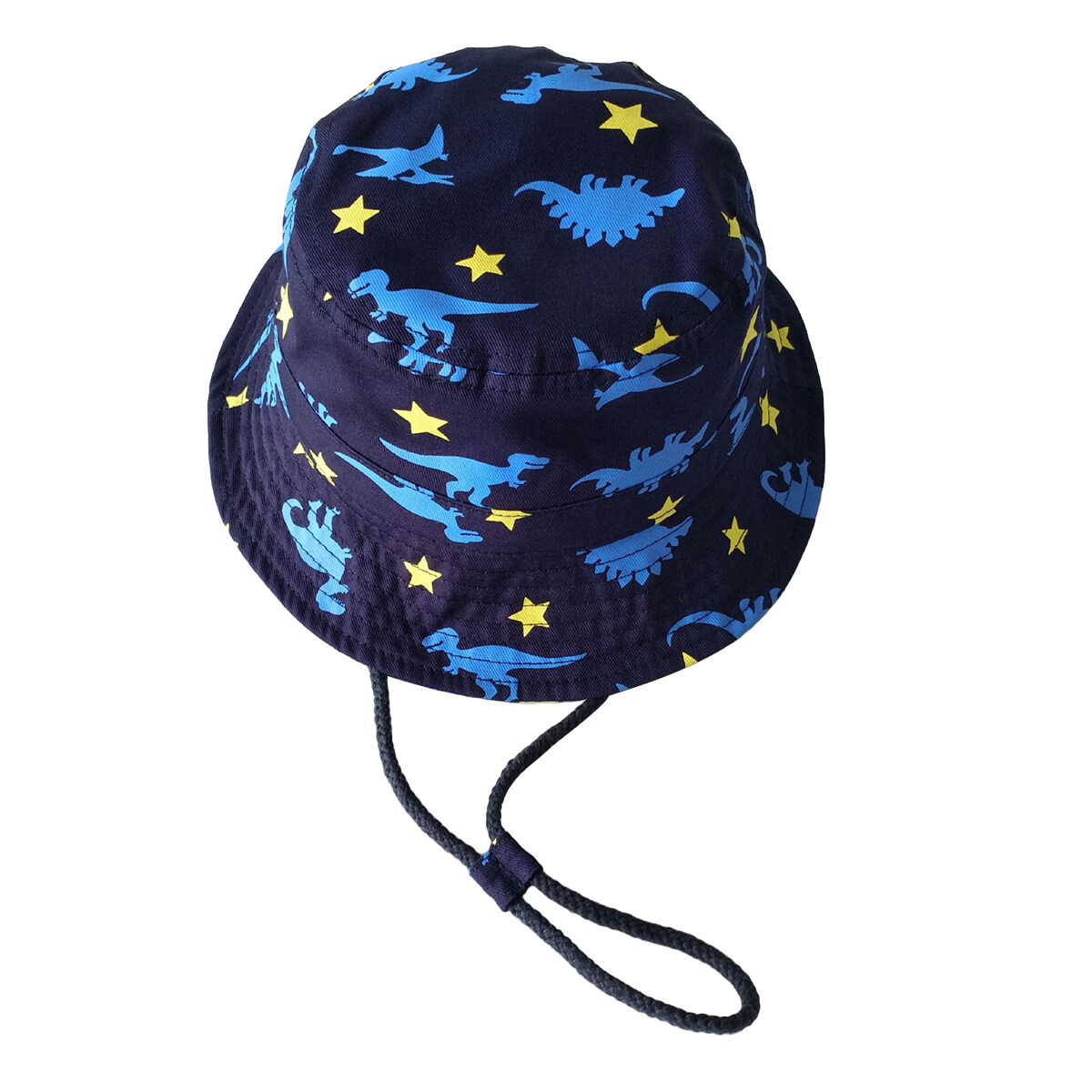 Universal Children Sun Protection Hat Wide Brim Dinosaur Patterned