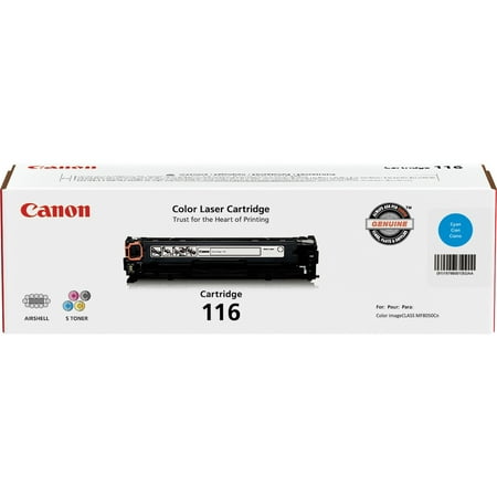 UPC: 0013803095920 | Canon 116 Toner Cartridge Cyan – Laser – 1500 Page – 1 Each