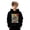 1-Black211, variant on Little Boys Math Printed Hoodie Fun 100 Days Of School Long Sleeve Pullover Casual Top