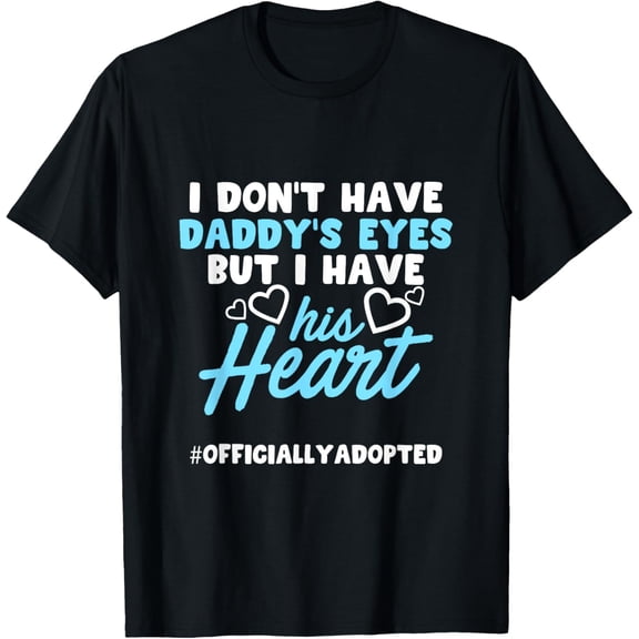 Exquisite and comfortable-Adoption Announcement Day Family Gifts Dad Heart T-Shirt