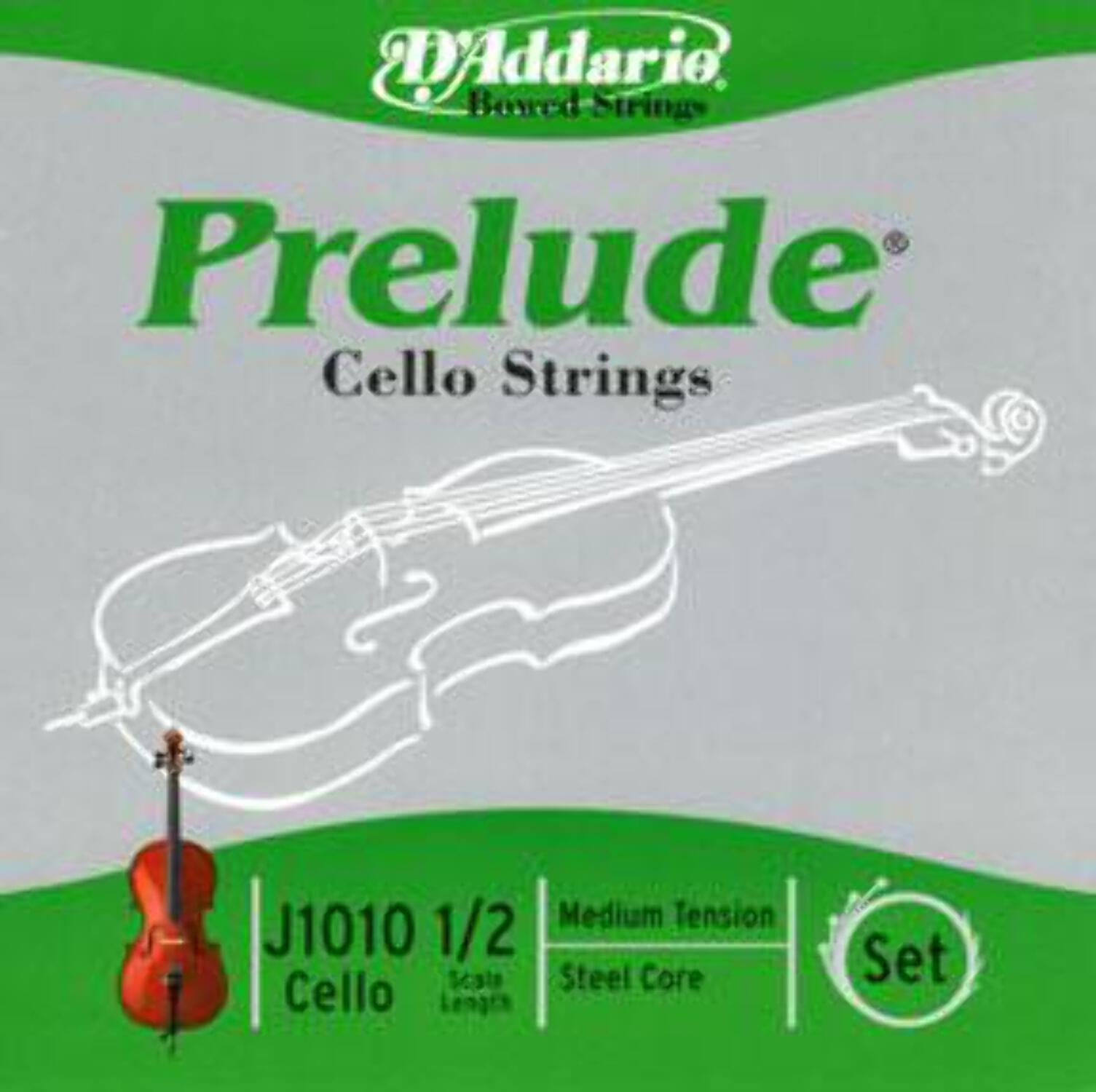 D'Addario Prelude Cello String Set 1/8 Size