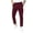 Red@GC@, variant on CONZONE Mens Casual Suit Pants Straight Leg Dress Pants for Men Trendy Elegant Solid Casual Formal Business Pant With Pockets