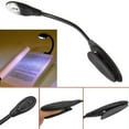thumbnail image 2 of 1 Pc Mini White LED Clip Booklight Portable Travel Book Reading Light Lamp, 2 of 6