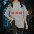 thumbnail image 2 of Godom Halloween Shirts for Women Halloween Ghost T-Shirts Pumpkin Graphic Shirt Short Sleeve Tops, 2 of 6