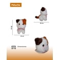thumbnail image 2 of Gatito De Peluche Sentado Suave Con Olor A Frutas, 2 of 5