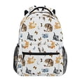 thumbnail image 1 of Mochila Nander viaje portátil gatos lindos cazando mariposas A01e18010 talla única, 1 of 3