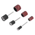 thumbnail image 4 of 132Pcs Drum Sander 120 Grits Sanding Sleeve Band with Mandrel for Polishing Rust Removal, 4 of 5