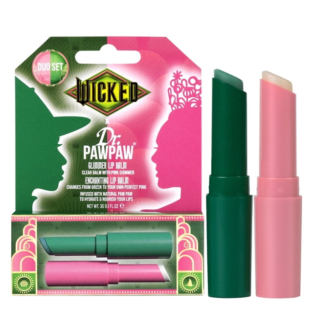 Bálsamo labial Dr. PawPaw Wicked Enchanting & Glimmer, 2 unidades, para mujer