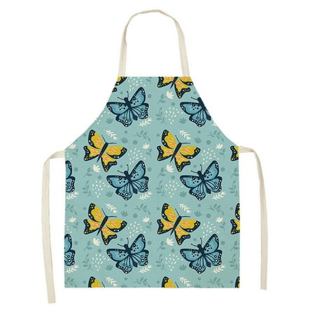

Mittory Kitchen Antifouling Household Daily Use Cotton And Linen Sleeveless Apron